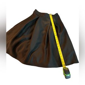 Tea length black skirt, NU NYC